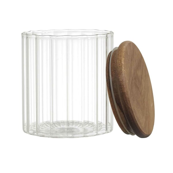 Arno glasburk med acacia lås 500 ml