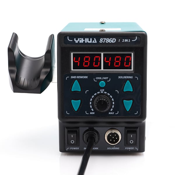 Yihua 8786D-I 2-in-1 juotosasema