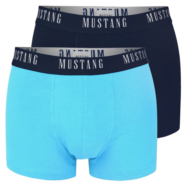 Mustang miesten bokserit, 4-osainen setti, puuvillaa, logolla, koko M