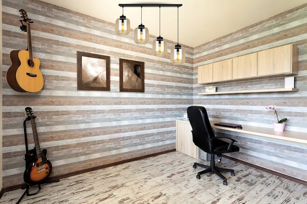 MODERNE ELEGANT HÆNGELAMPE, GLASSKÆRM