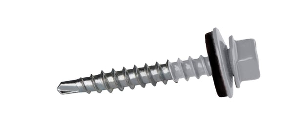 Landmandsskruer GTF2 Z14 4,8x35mm RAL 9006