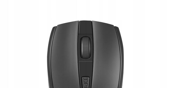 Natec Jay 2 trådløs optisk nano-mus 2,4 GHz 1600 DPI sort