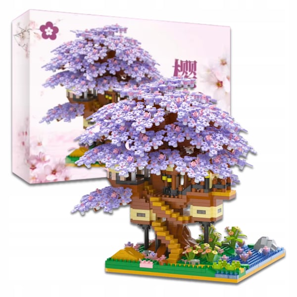 Byggklossar Sakura Körsbärsblommor Klossset 2229 delar.
