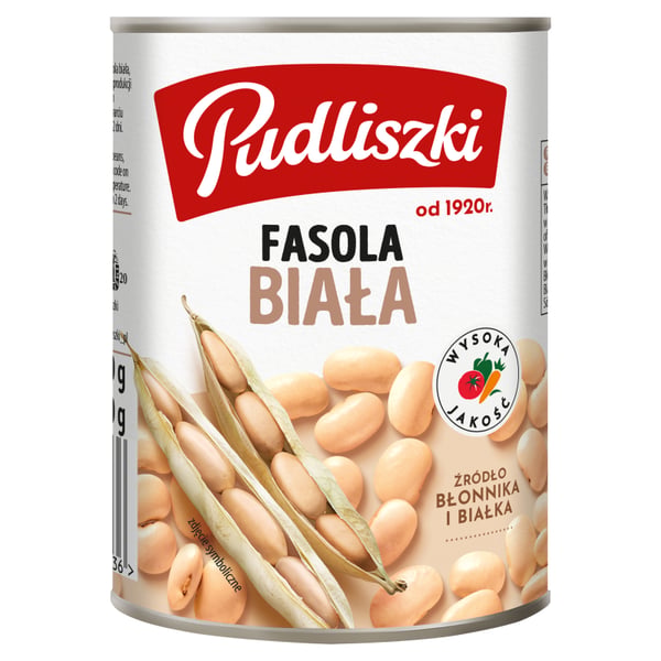 Pudliszki Valkoiset pavut 400 g Pudliszki Valkoiset pavut 400 g