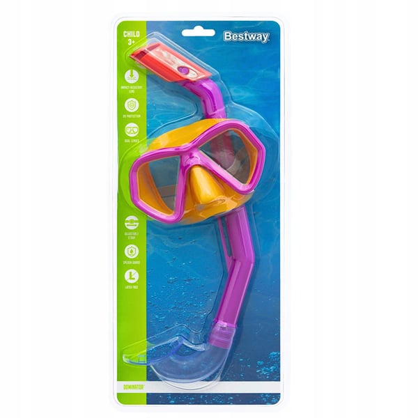 Bestway Dykkersæt - Maske med snorkel og svømmebriller