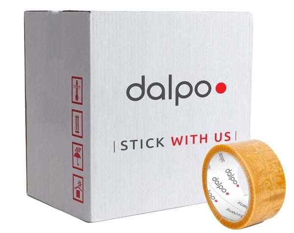 Dalpo Transparent Stark Packtejp 48/60 år