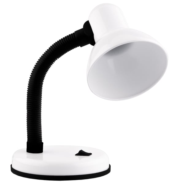 Säädettävä SARA pöytälamppu E27 valkoinen LUMILED