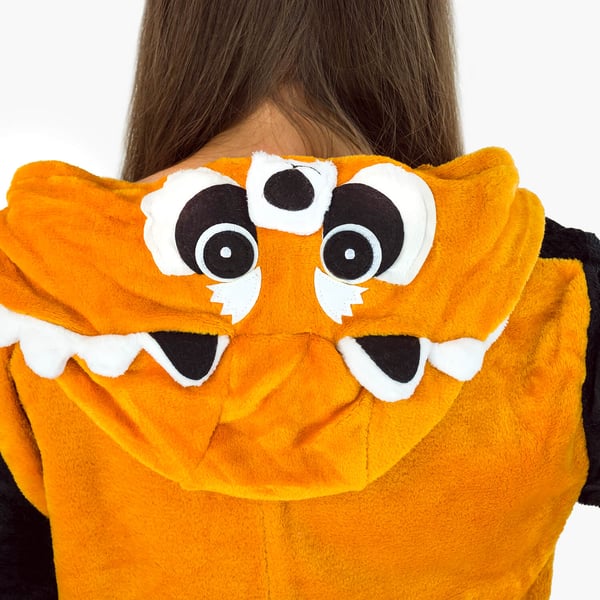 Varm damepyjamas vaskebjørn gave kigurumi onesie behageligt outfit XL Onesie vaskebjørn kostume - S