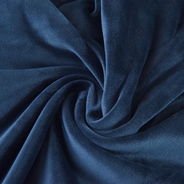 Paksu samettinen tuolinpäällinen, tummansininen, koko L, suuri, korkea selkänoja 70 cm