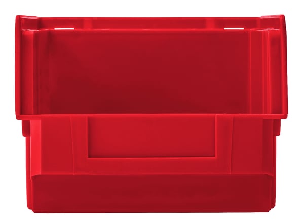 SÄILYTYSLAATIKKO KOKO '1' PUNAINEN - LAATIKKO 1 MUSTA/OIKEA