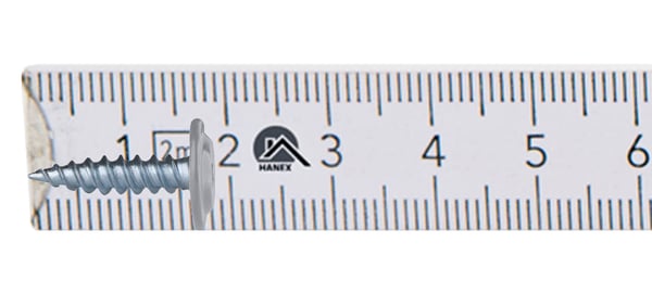 GM-S monteringsforbindelser 4,2x16mm RAL 9006