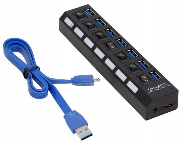 USB 3.0 HUB 7 Ports x7 SPLITTER Splitter