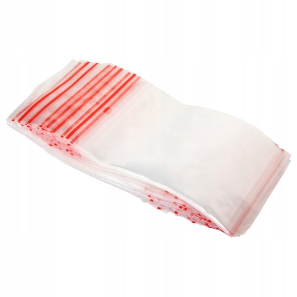 Ziplock-påsar 60 x 80 mm - 1000 stycken