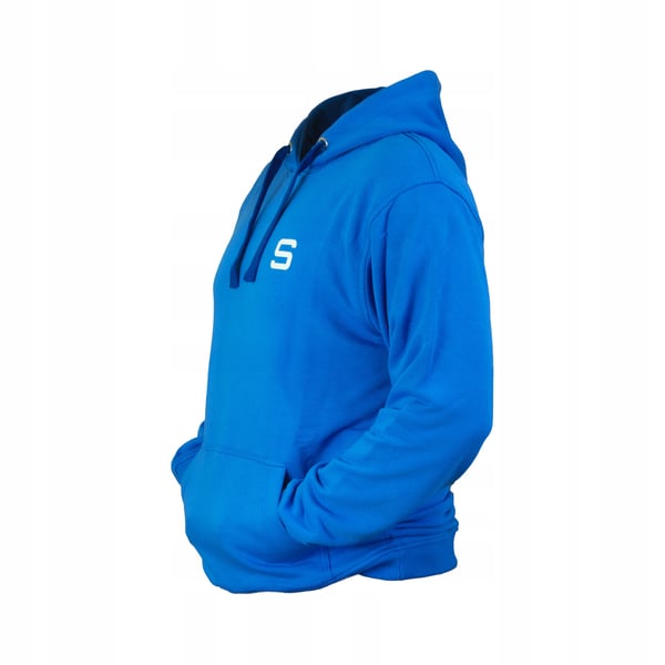 Miesten hopeansininen collegepaita - koko XL/XXL