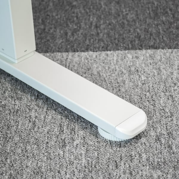 Elektrisk justerbart automatisk højtstående skrivebord 120x60 beige