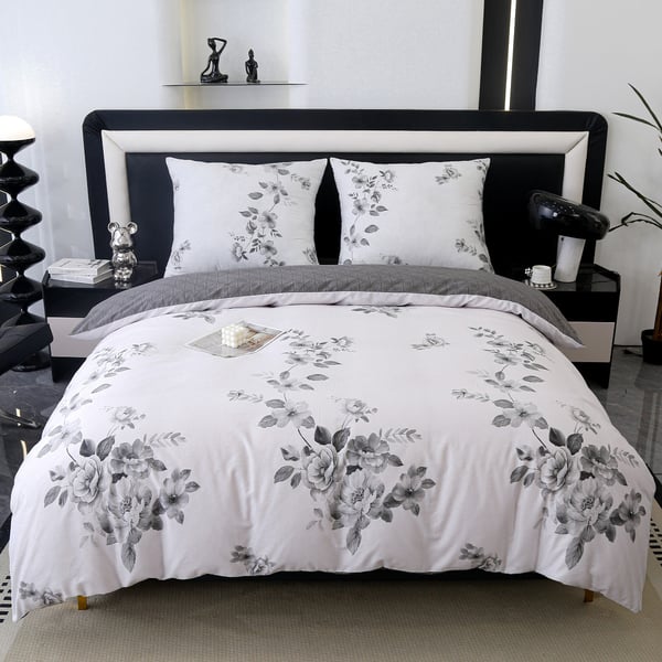Premium puuvillaohutpeite 160x200 kukat