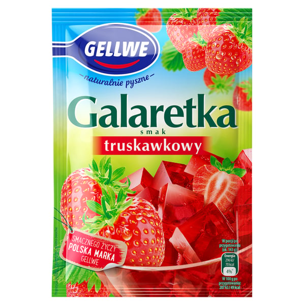 Gellwe Gelé jordgubbssmak 72 g