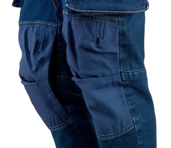 ARBEJDSBUKSER I DENIM, STØRRELSE L - T N81-228L