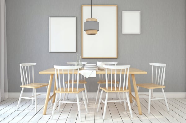 Hængende lampe, loftslysekrone, lampeskærm, boho juta