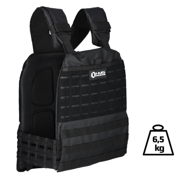 TKO07 taktinen painoliivi säädettävä 6.5kg HMS Premium