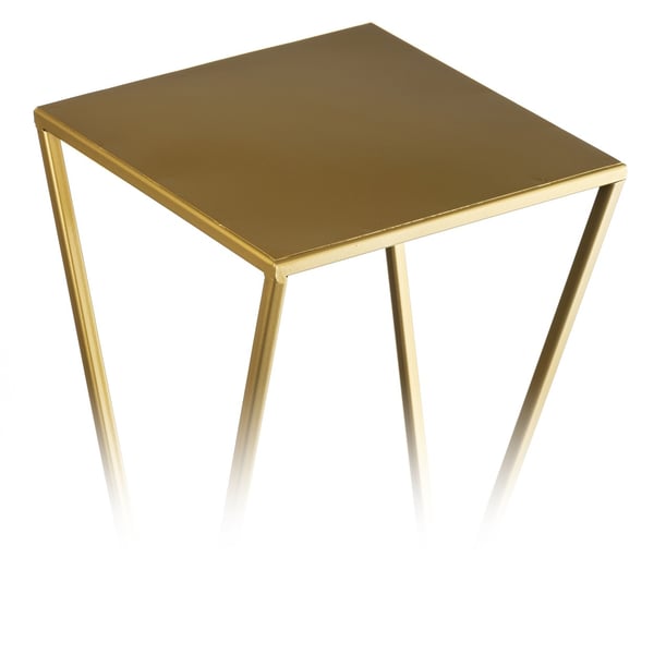 Moderne loft blomsterstander, guld, 40 cm