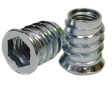 FÖRZINKAD SKRUVMUTTER M6*13MM - M-6 B13 FÖRZINKAD SKRUVMUTTER M6*13MM - M-6 B13