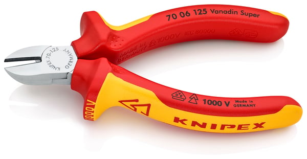 Eristetyt sivuleikkuripihdit 125 mm - KN 70 06 125