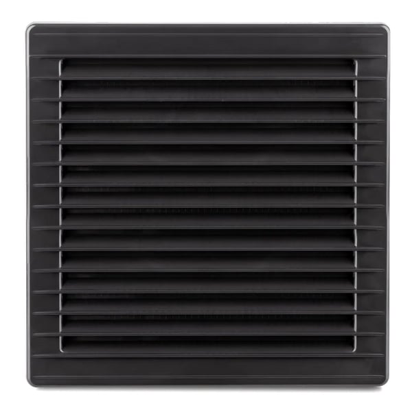 VENTILATIONSGITTER MED NET 170*170, FI 125 GRAFIT - RX 02-257