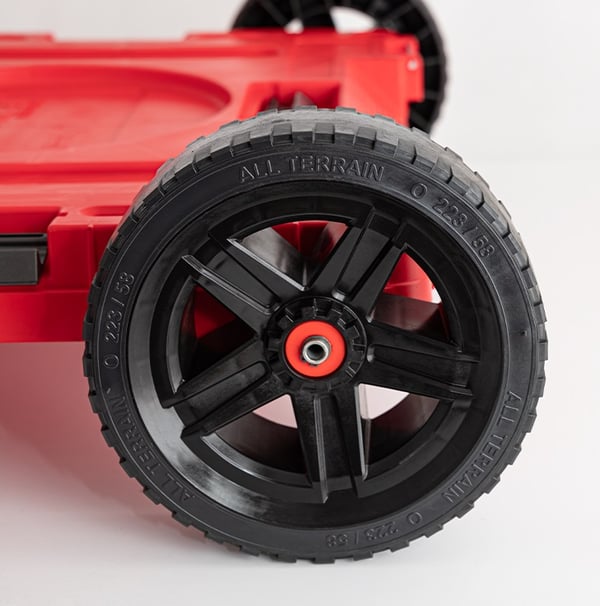 QBRICK SYSTEM ONE 2.0 ALLTERRAIN RØD TRANSPORTPLATFORM - SKRZ N9954