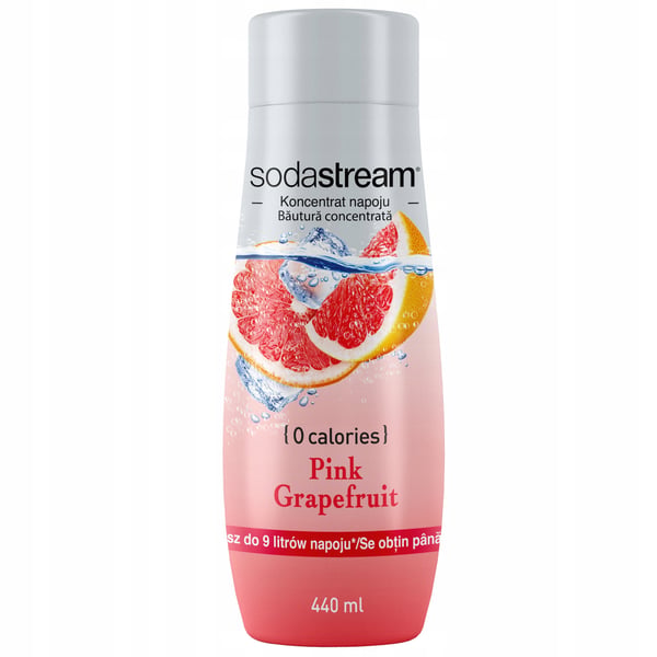 4 SodaStream-tiivisteen setti: Kola + Greippi + Limonadi + Sitruuna-Lime