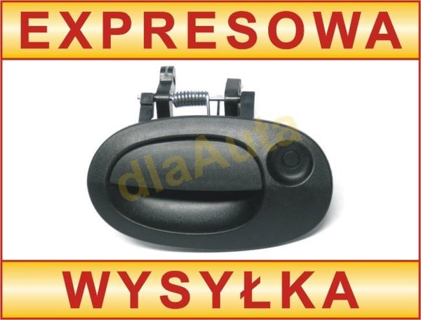 Renault Kangoo I 98-08 bakluckans yttre handtag Renault Kangoo I 98-08 bakluckans yttre handtag