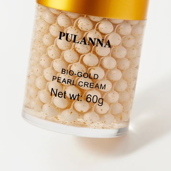 Pulanna Pearl Ansigtscreme - 24 karat guld - Fugtgivende, regenererende, anti-aging