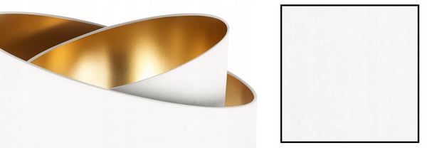HÆNGENDE LAMPE LOFTSKRONE GYLDEN FLØJLSSKÆRM