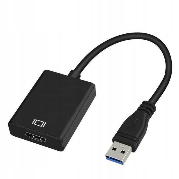 USB til HDMI-adapter Full HD-konverter