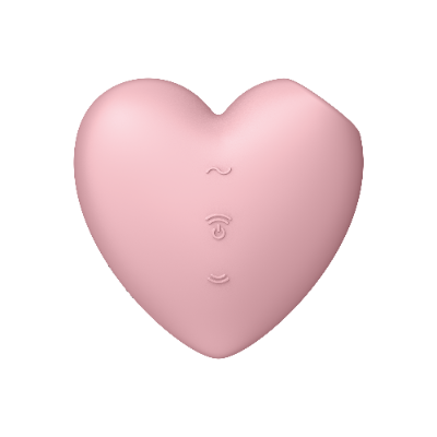 Satisfyer Cutie Heart klitoriksen stimulaattori vaaleanpunainen