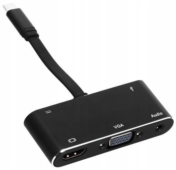 SOVITIN USB C HDMI VGA USB 3.0+PD HUB 5in1 MacBookille