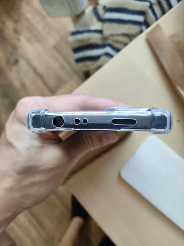 Etui til Xiaomi Redmi Note 11 Pro 5G fleksibelt gennemsigtigt langt snorbånd