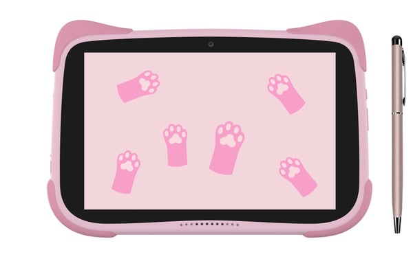 Kiano Alpha Kid Rosa multimedieudannelsescenter børnetablet kat Wi-Fi Android 13