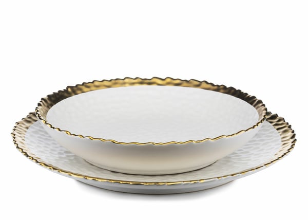 Kati White Gold tallriksset 8 delar