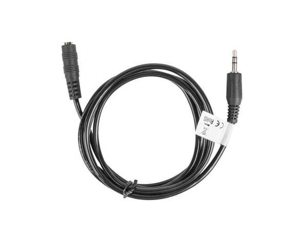 Lanberg stereo minijack - minijack M/F audiokaapeli 1,5 m