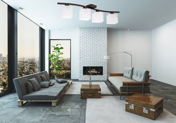 Kattovalaisin, 4 x 60 W, LED
