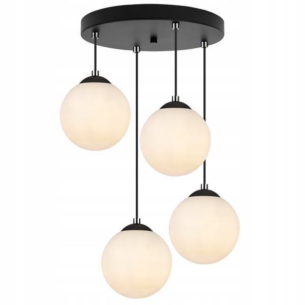 Hængende loftlampe, plafon, kugle, gylden krom, LED