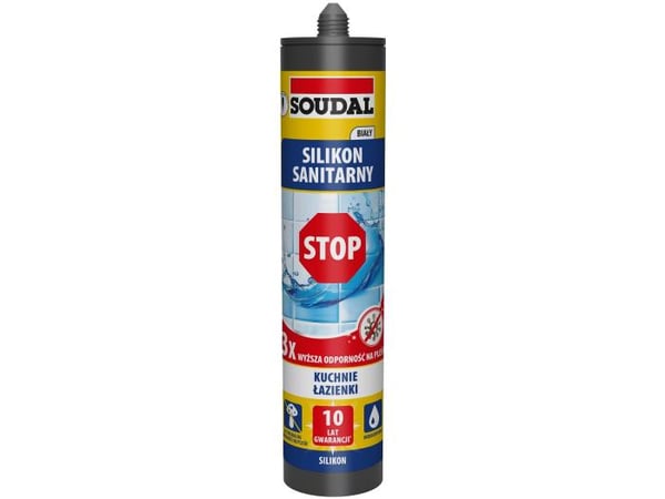 SANITÆR SILIKONE HVID 280ML - SIL S SO BI
