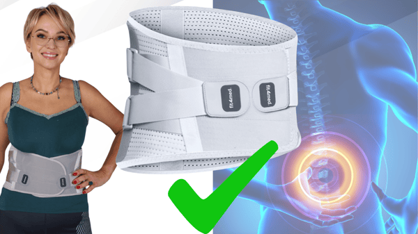 FIT4MED lannerangan tukivyö selkäkipujen lievitykseen