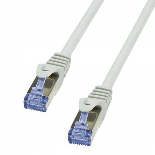 LogiLink CQ3032S Cat.6A S/FTP patchkabel 1m grå