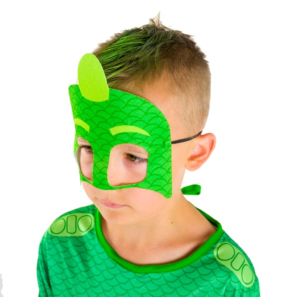 PJ Masks kostume til karneval, gekko-udklædning, kostumefest 12