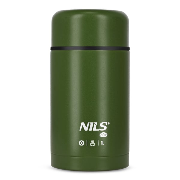 Ruoka-thermos 1000ml vihreä NILS CAMP NC3802