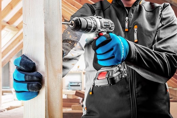 ENERGY+18V LI AKBURGERBORE/SKRUEVARE MED SLAG 13MM UDEN AKBURGER - T 58G010
