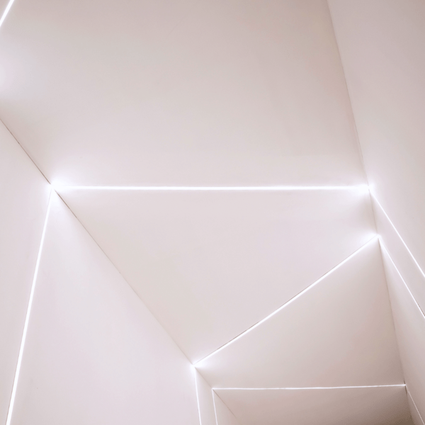 LUXA - Stik til 8 mm COB LED-strimmel uden kabel