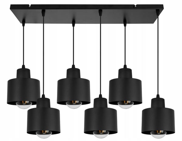 MODERNI KATTOVALAISIN MUSTA LED-VALAISIN